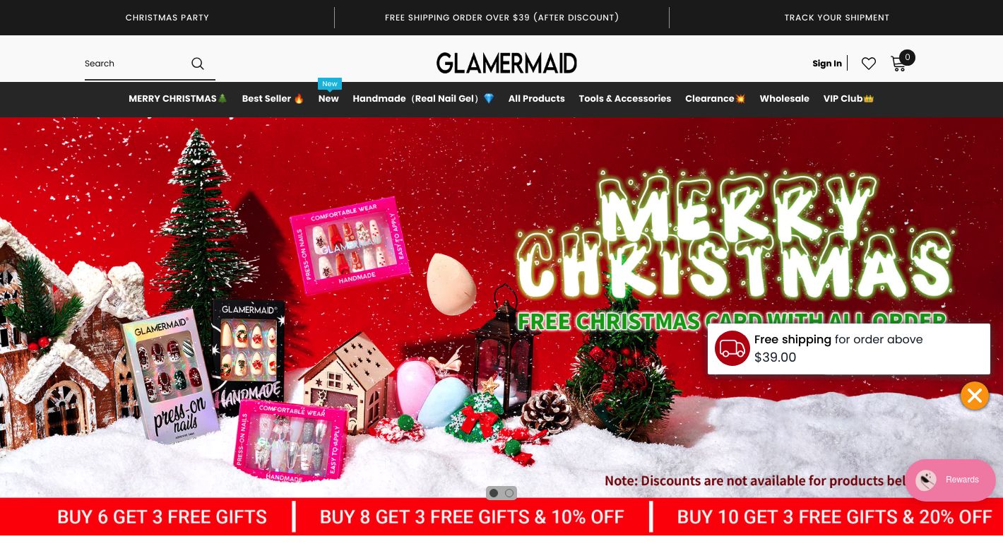 Glamermaid Website