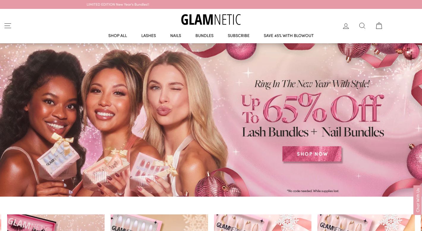 Glamnetic Website