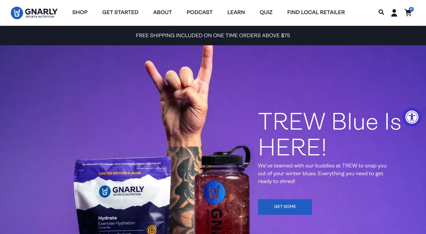 Gnarly Nutrition Website