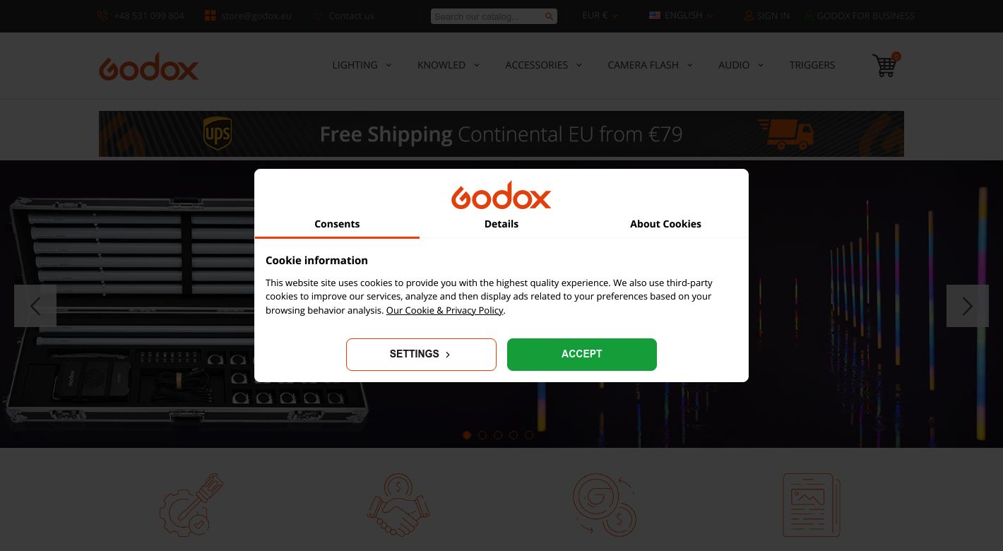 Godox Store Website