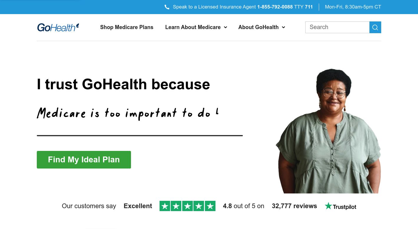 GoHealth Website