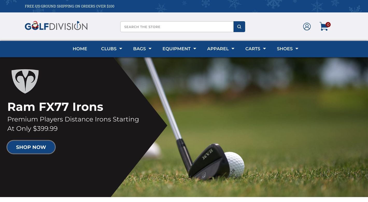 Golf Division Website