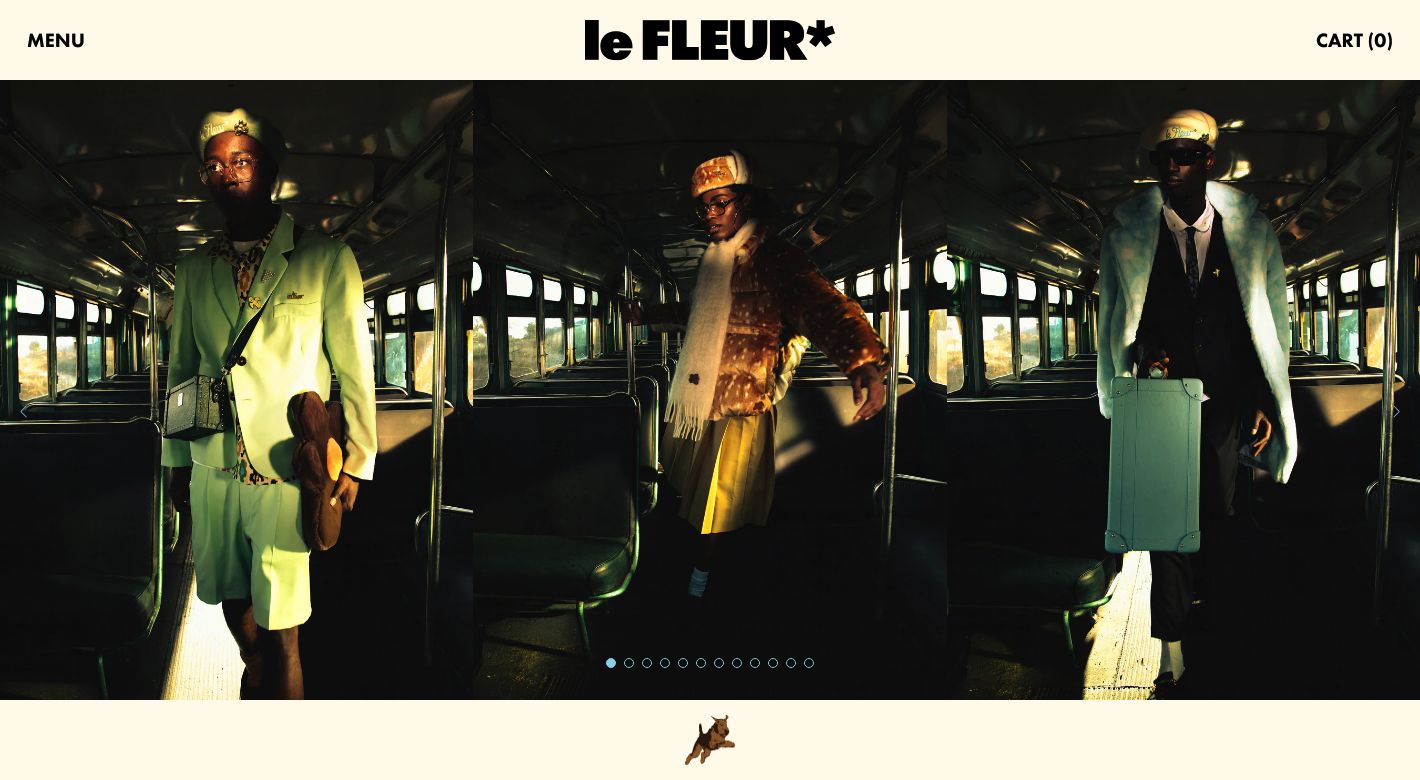 GOLF le Fleur Website