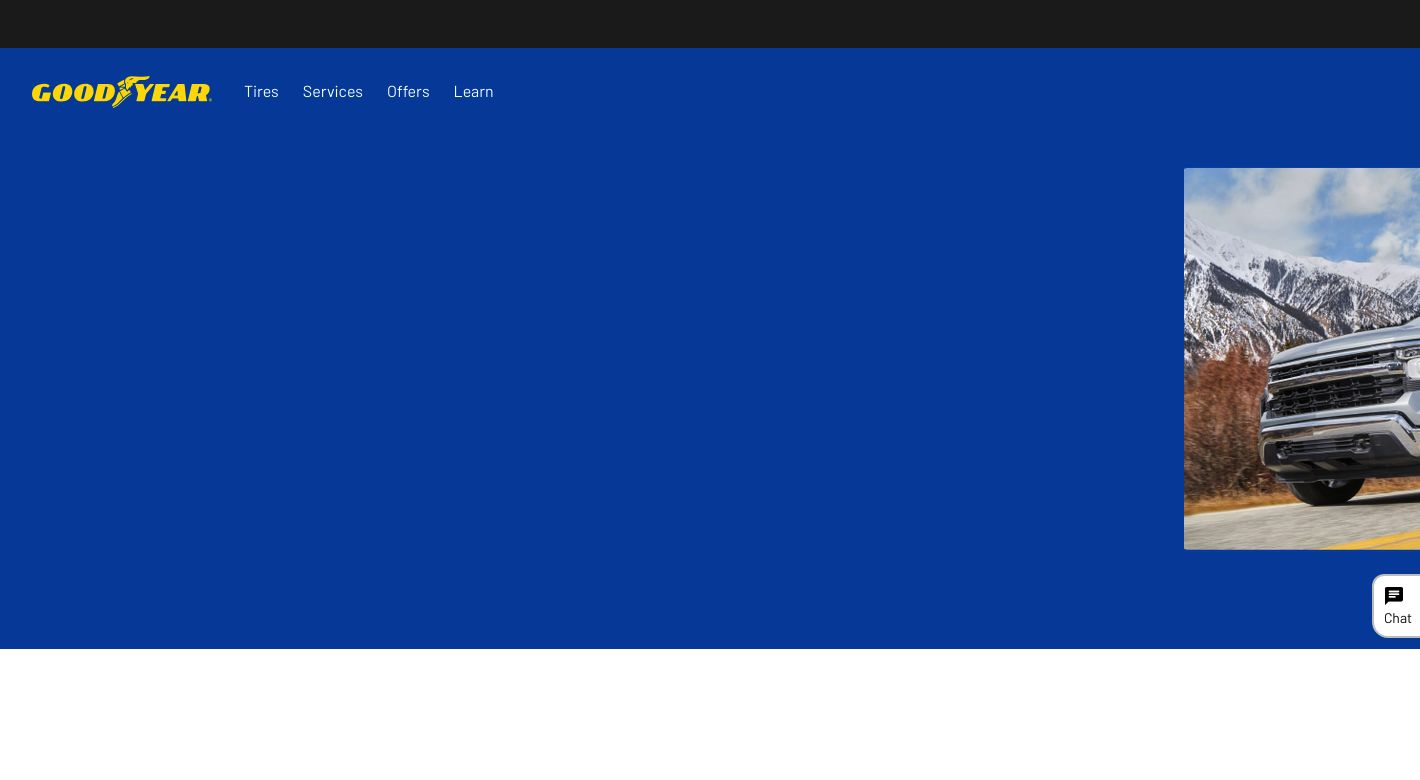 Goodyear Tire Website