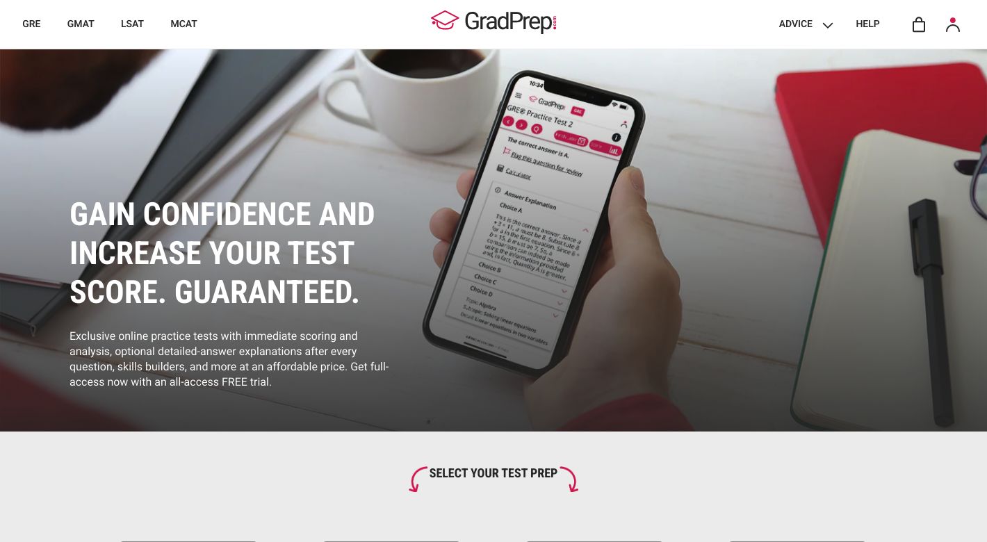 Grad Prep Website