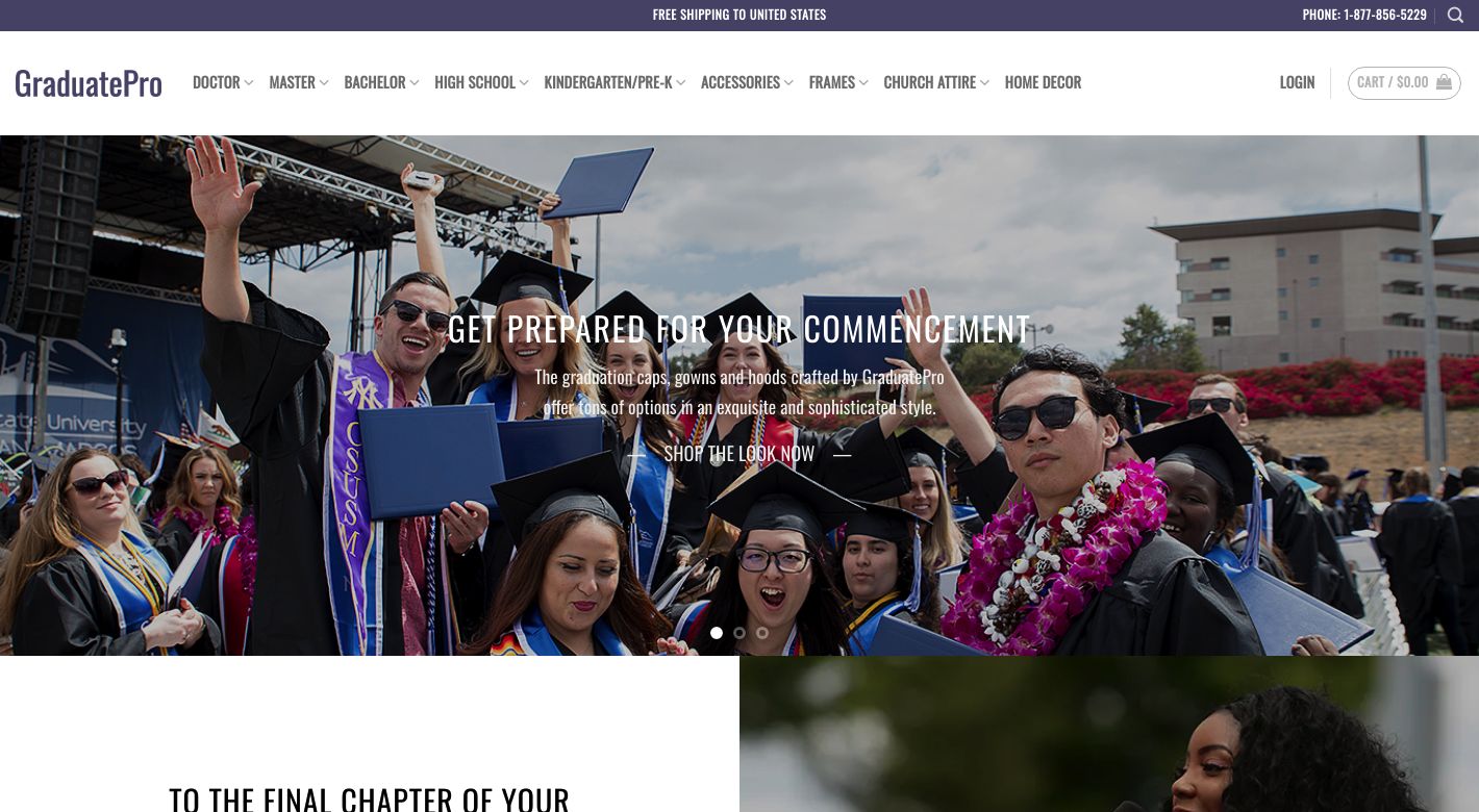 GraduatePro Website