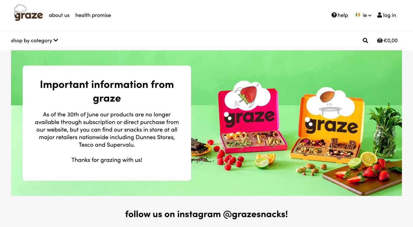 Graze Website