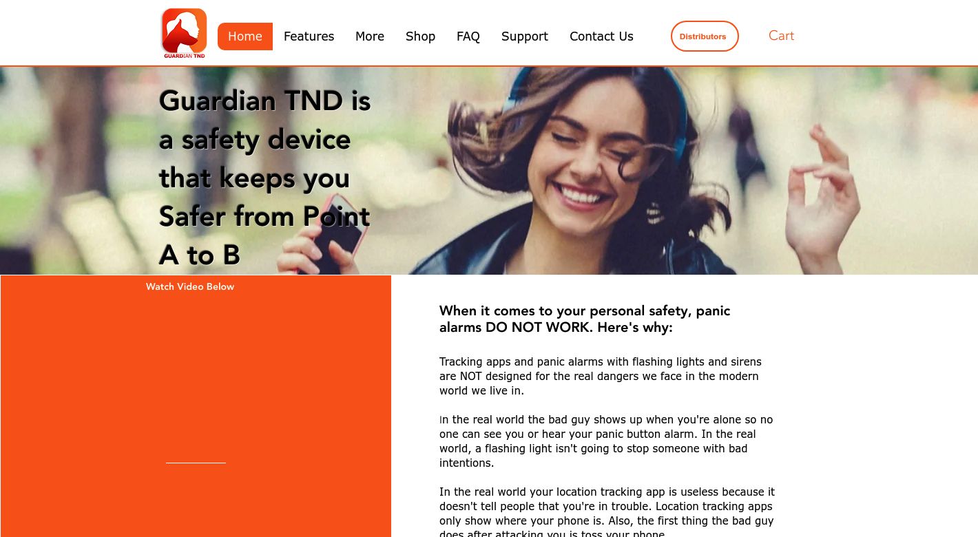 Guardian TND Website