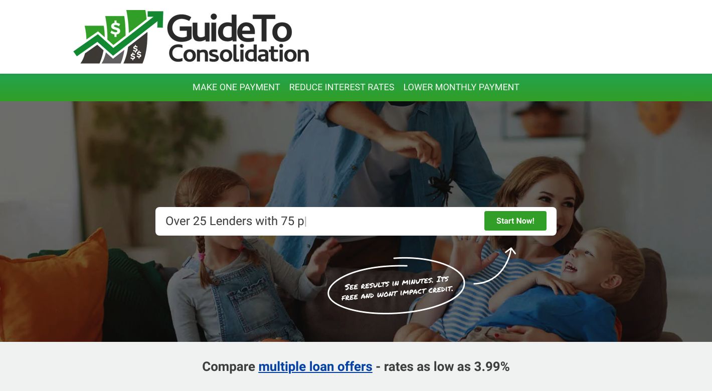 Guide to Consolidation Website