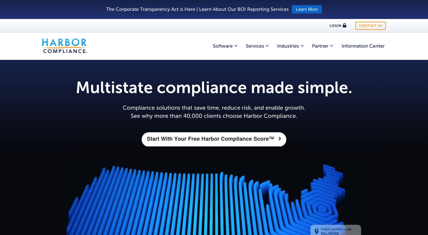 Harbor Compliance Website