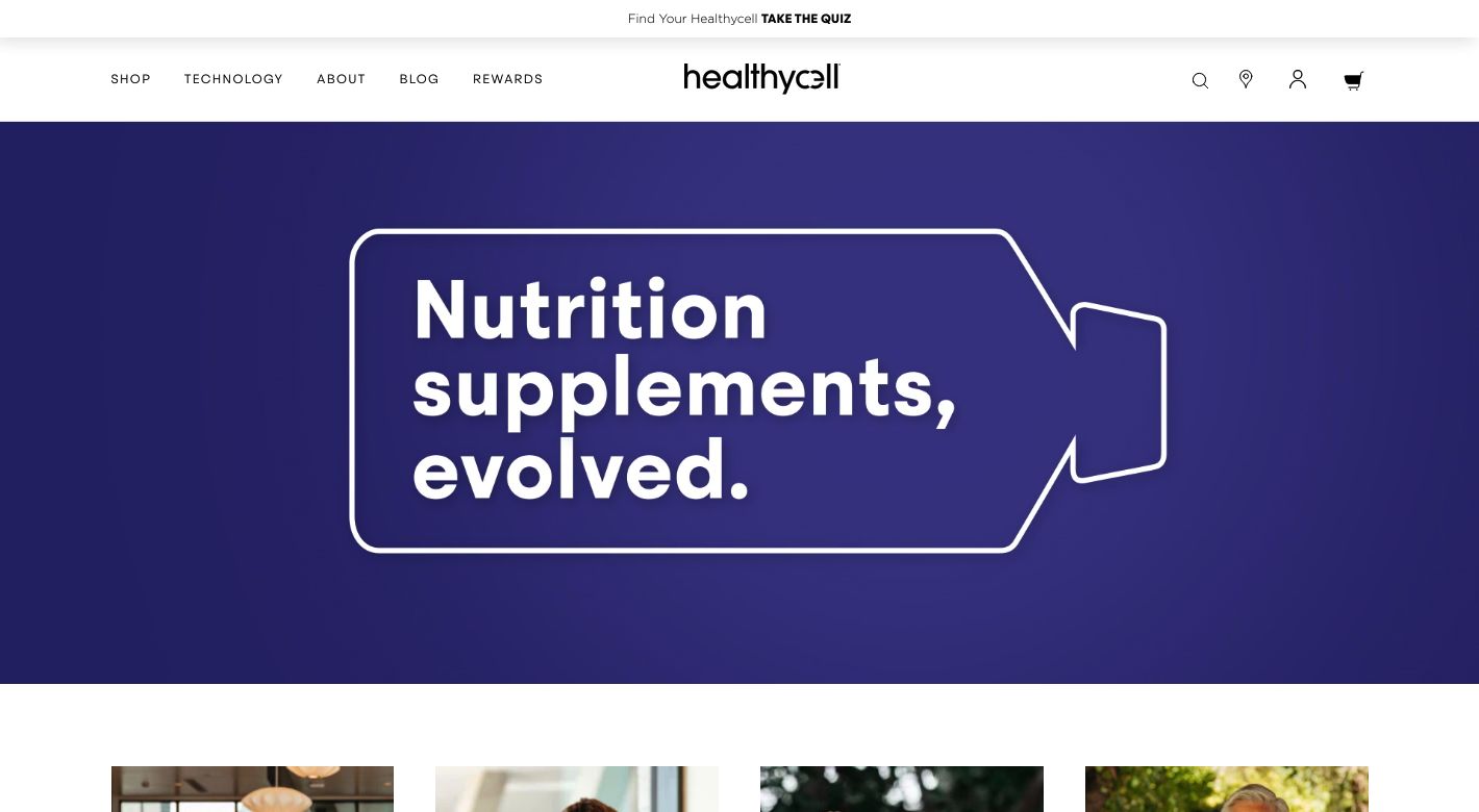 Healthycell Website