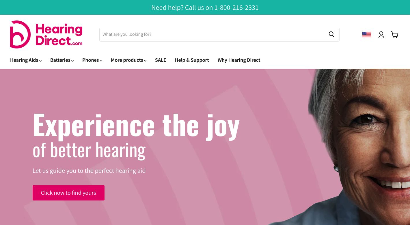 Hearing Direct Website