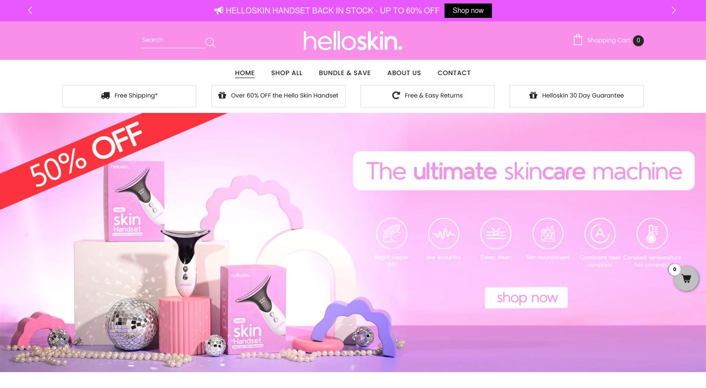 Helloskin.com.au Website