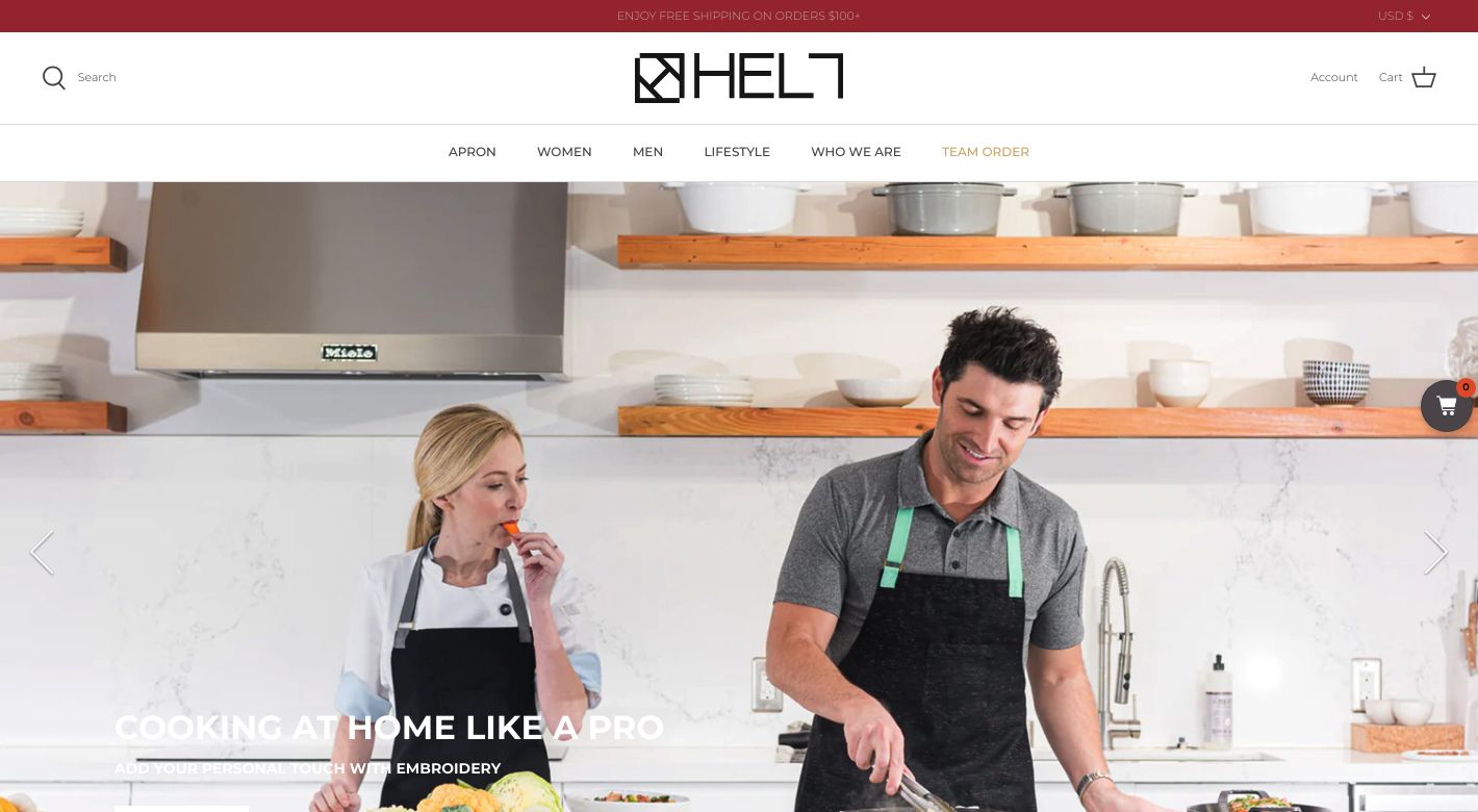 Helt Studio Website
