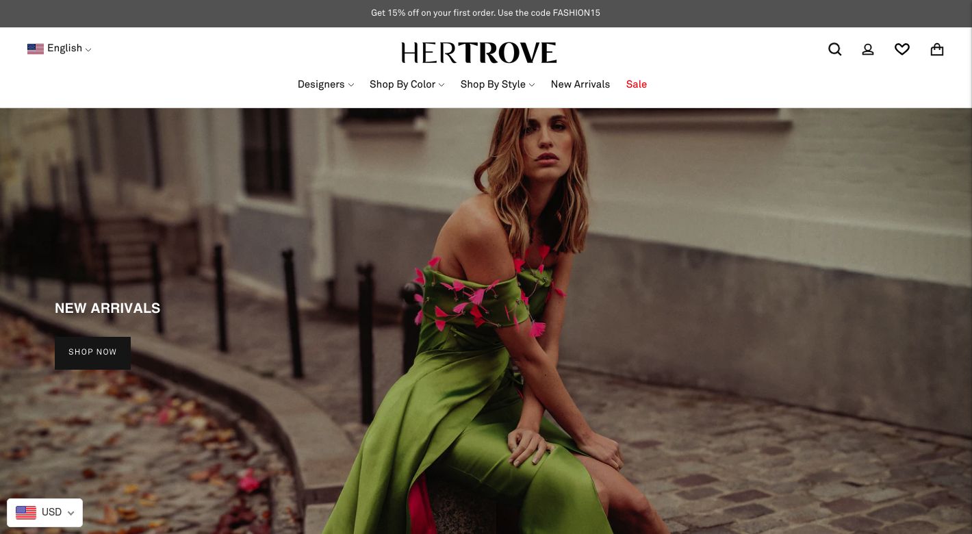 HerTrove Website