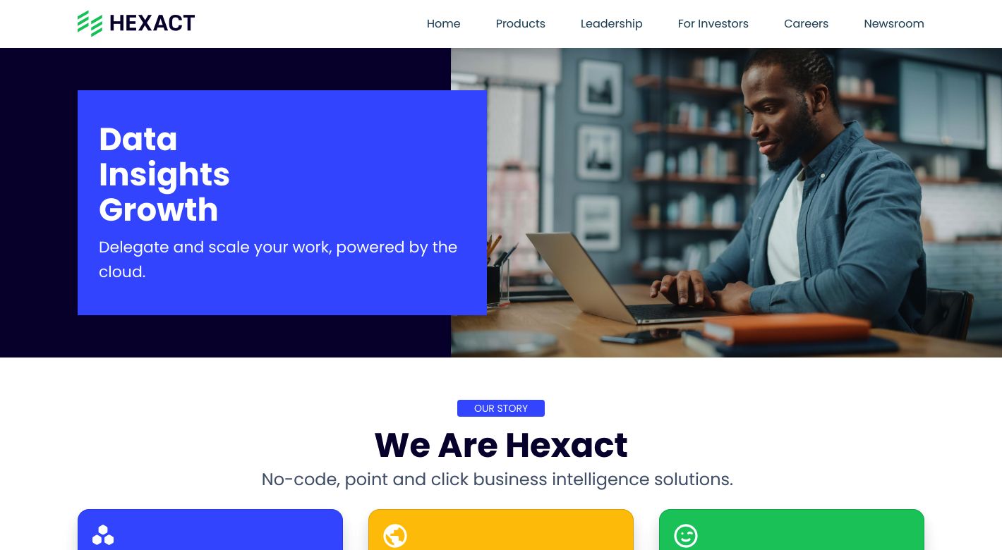 Hexact Website