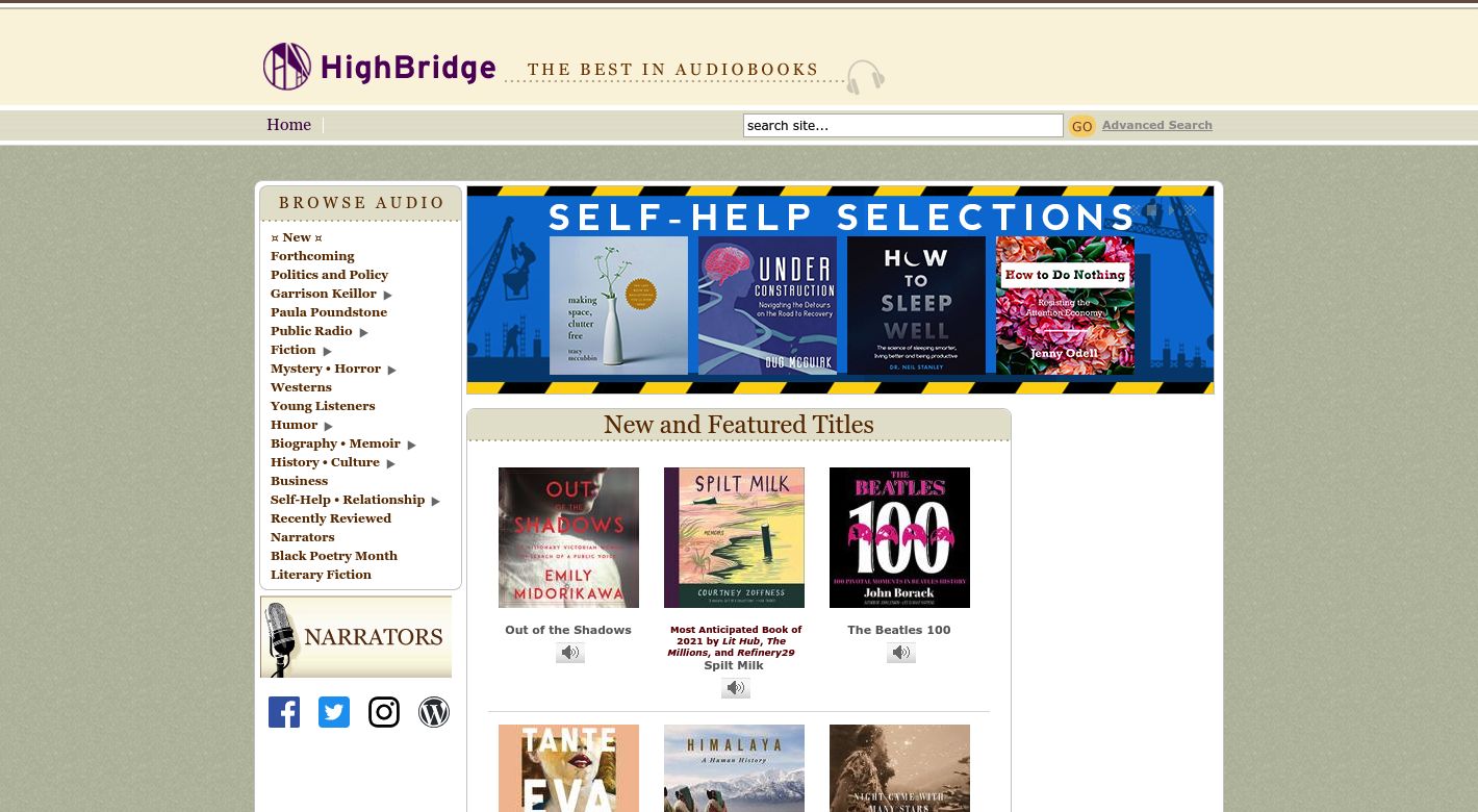 HighBridge Website