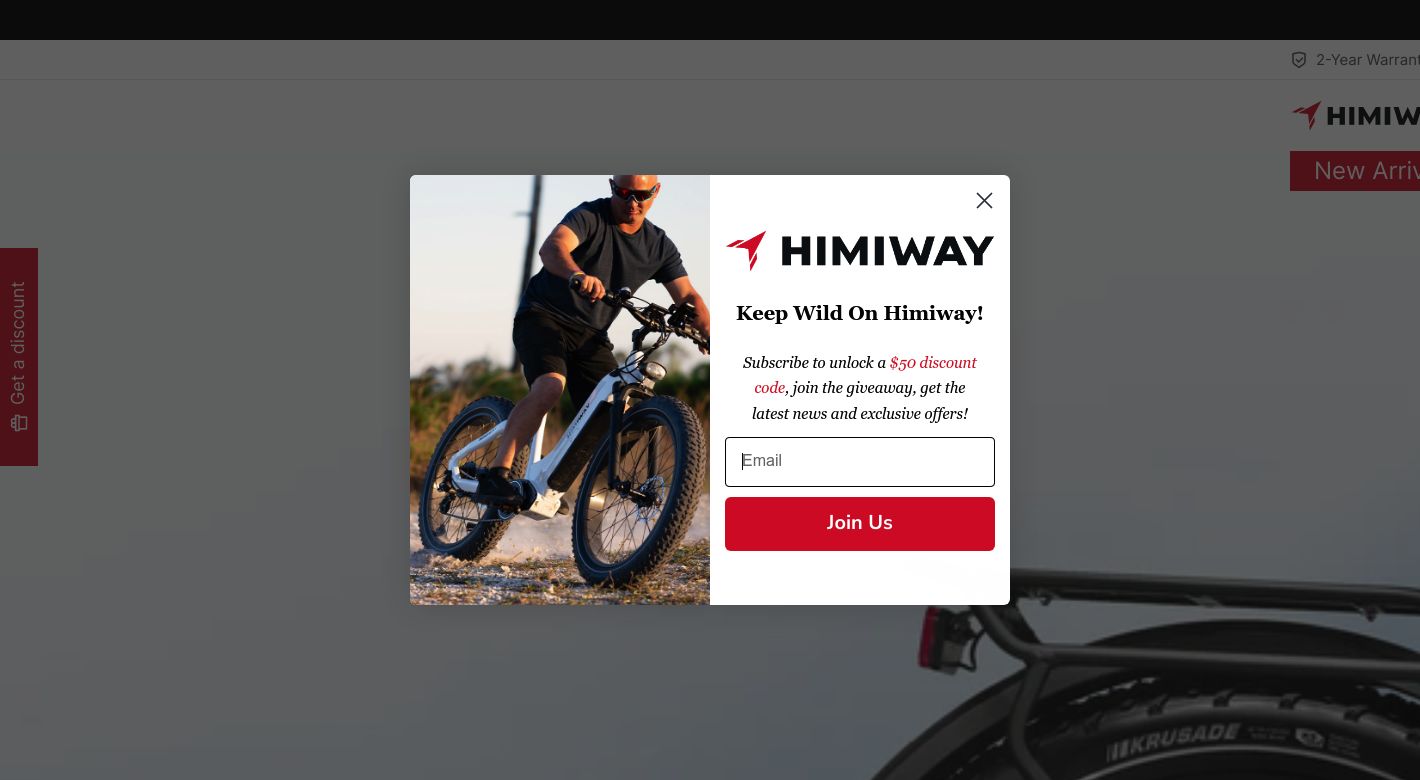 Himiwaybike Website