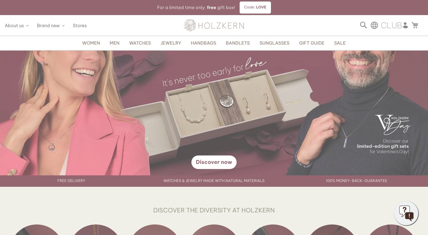 Holzkern Website