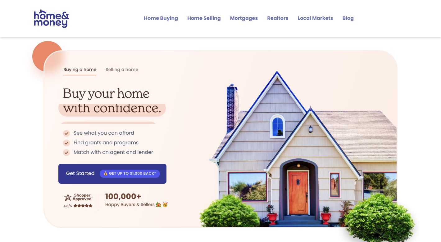 Home & Money Website