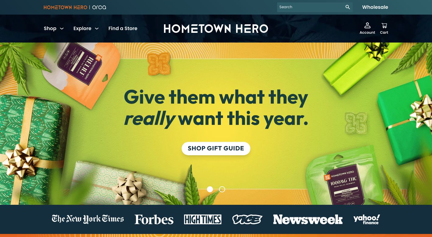 Hometown Hero Website