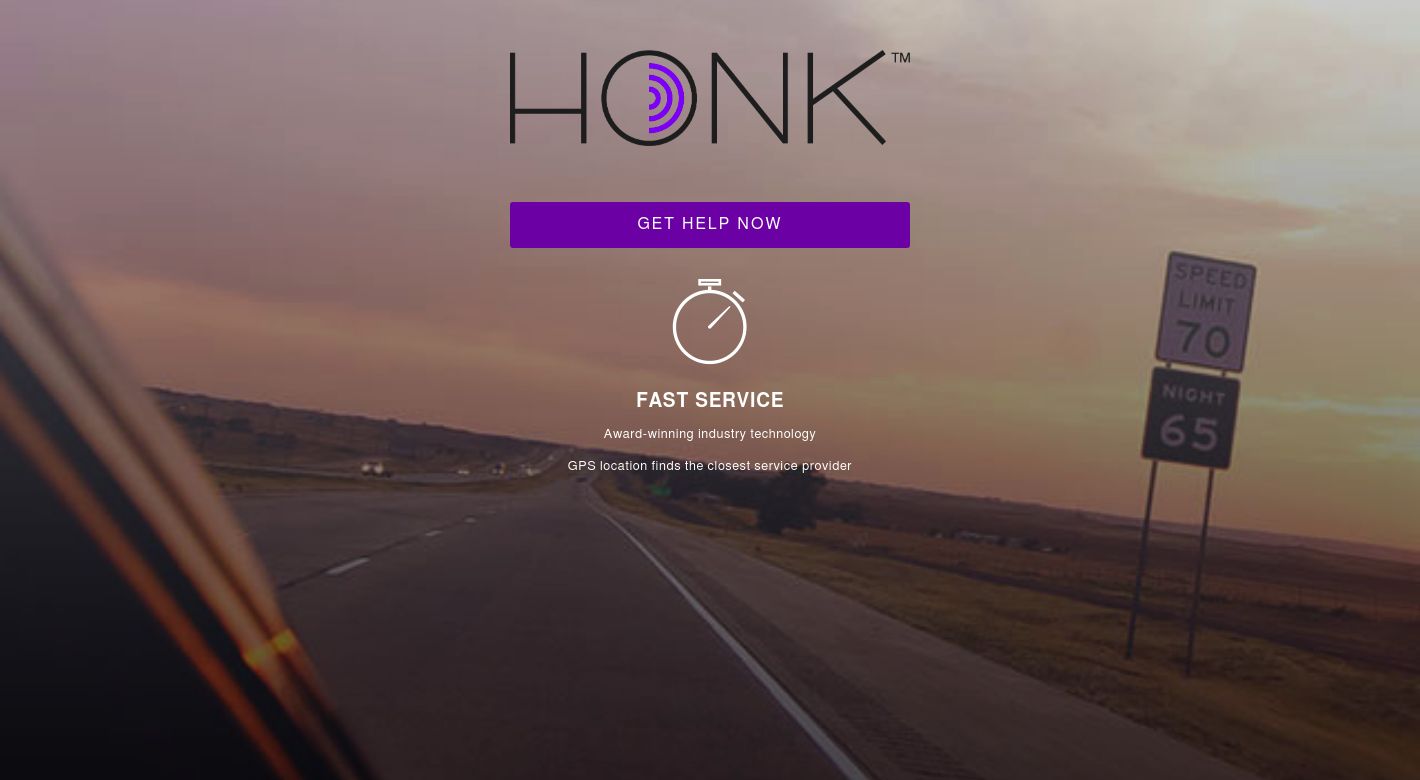 HONK4help Website