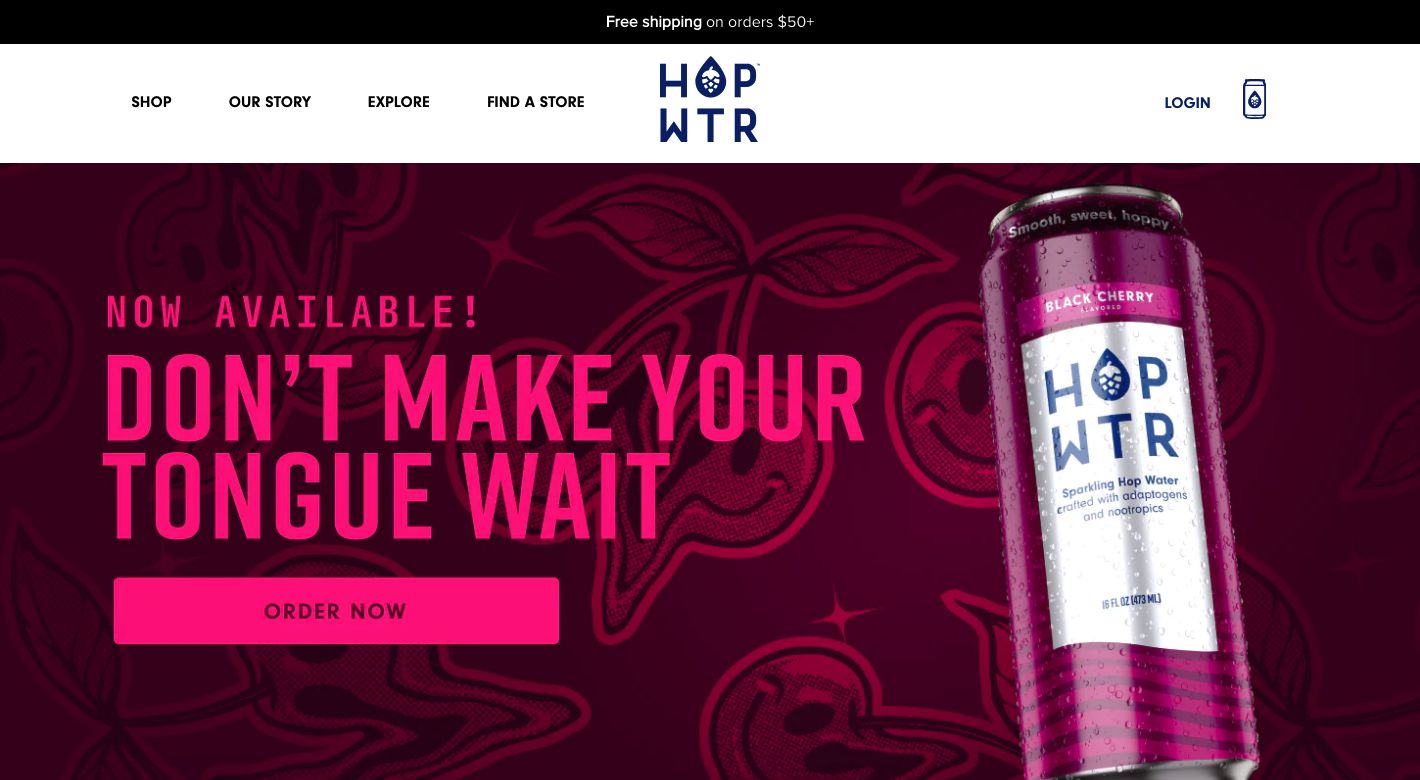 HOP WTR Website