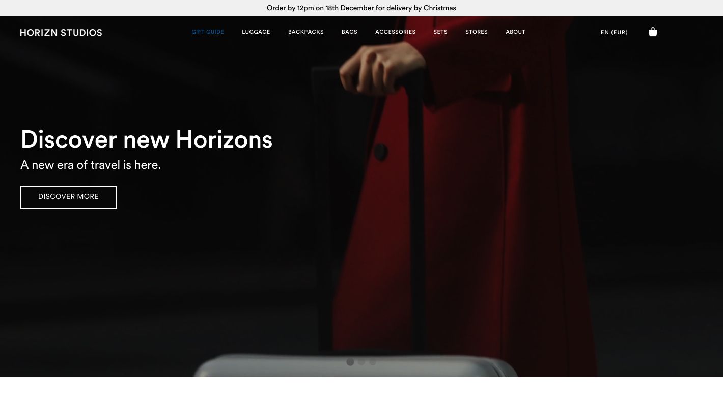 Horizn Studios Website