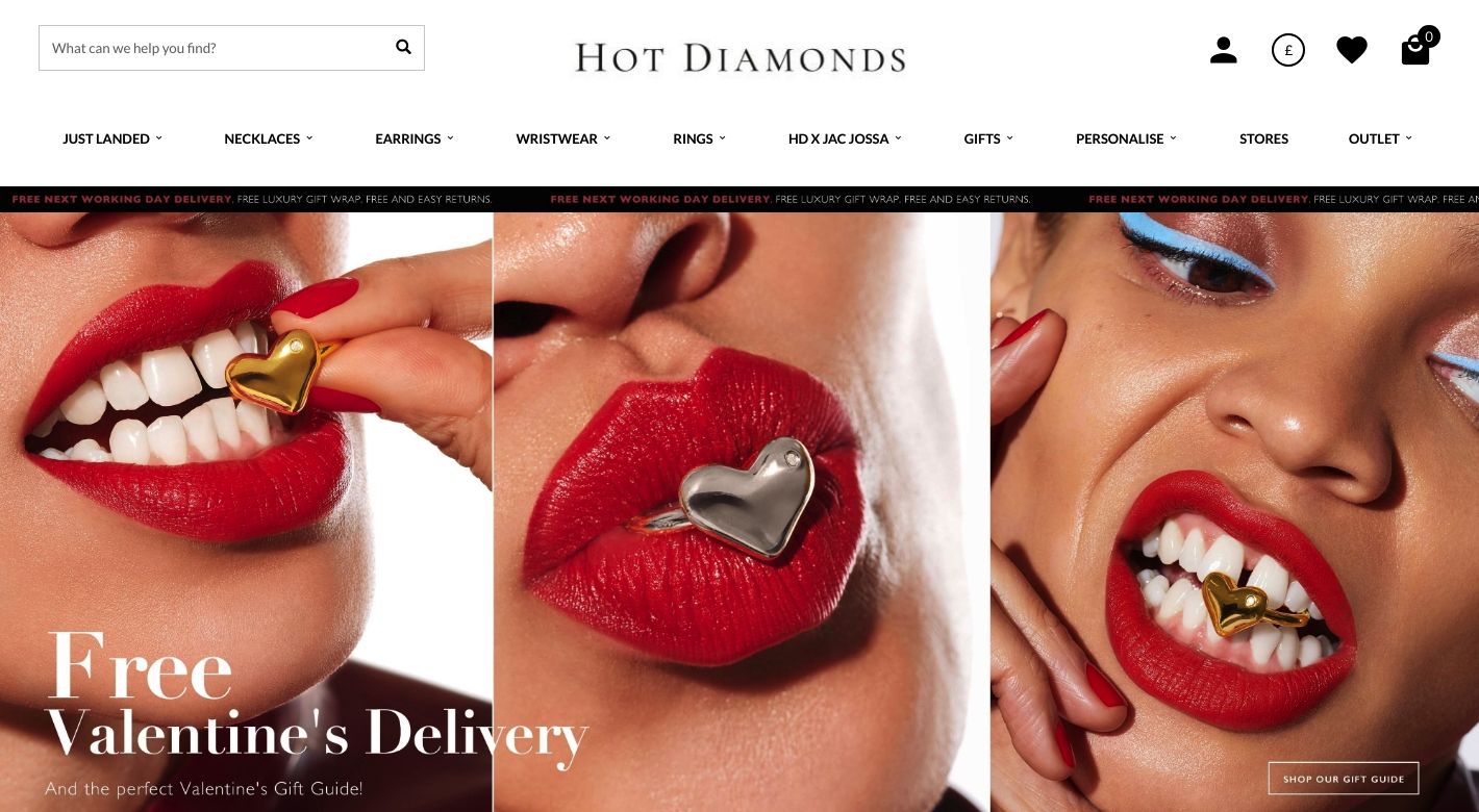 Hot Diamonds Website