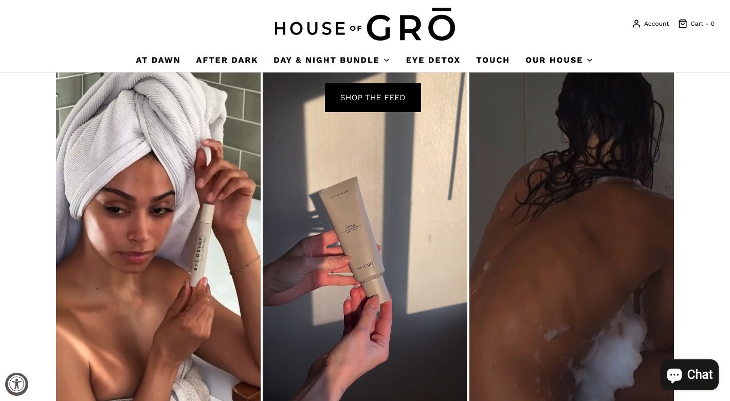 House of Gro Website