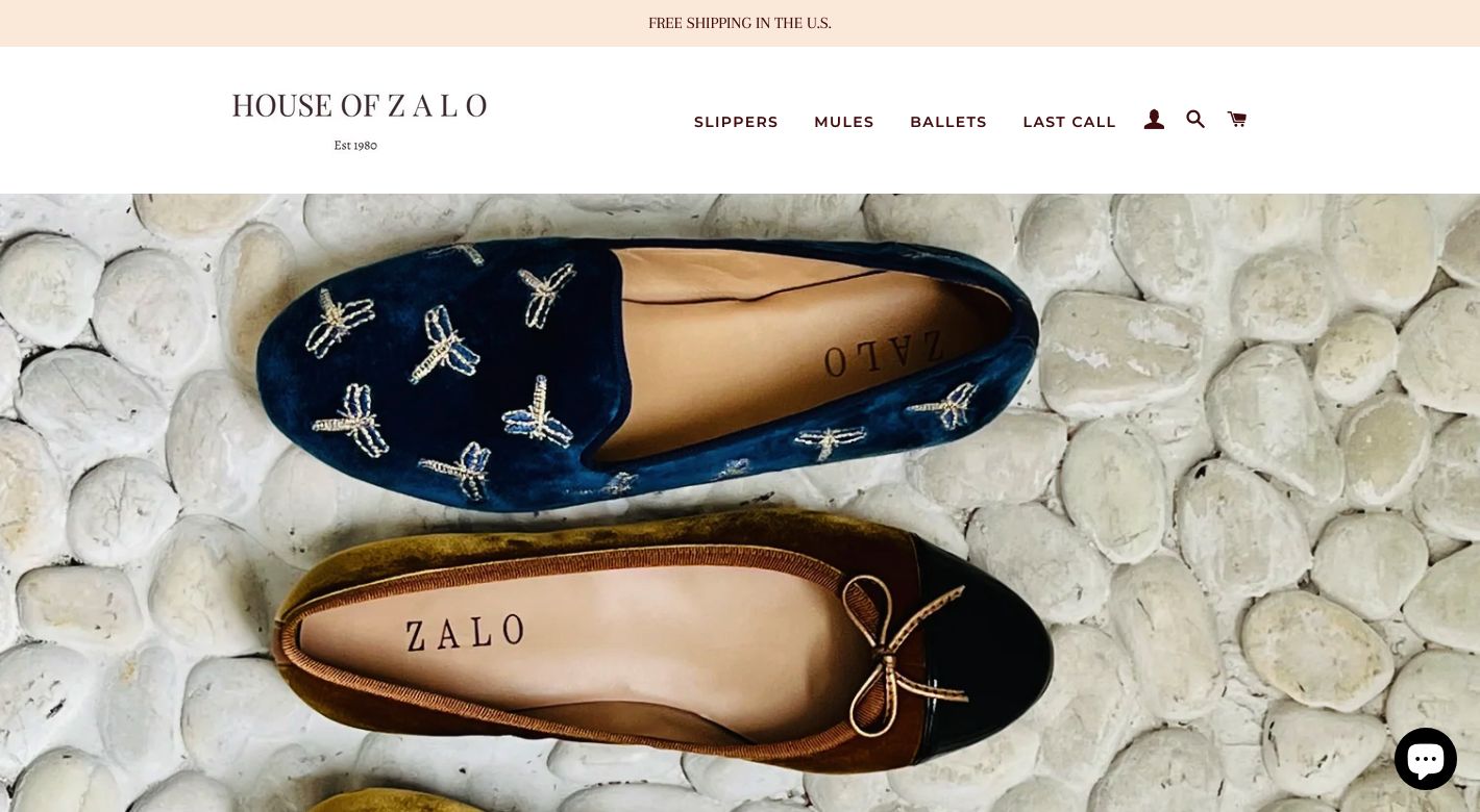 House of Zalo Website