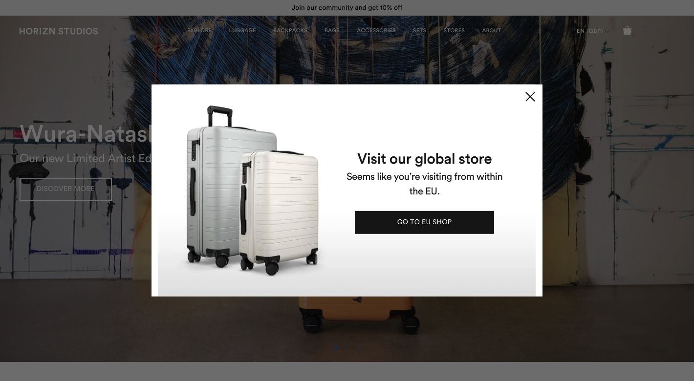 HS New Travel Website