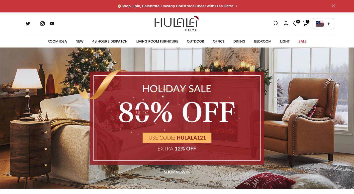 Hulala Home Website