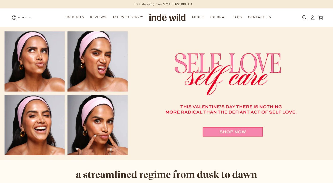 inde wild Website