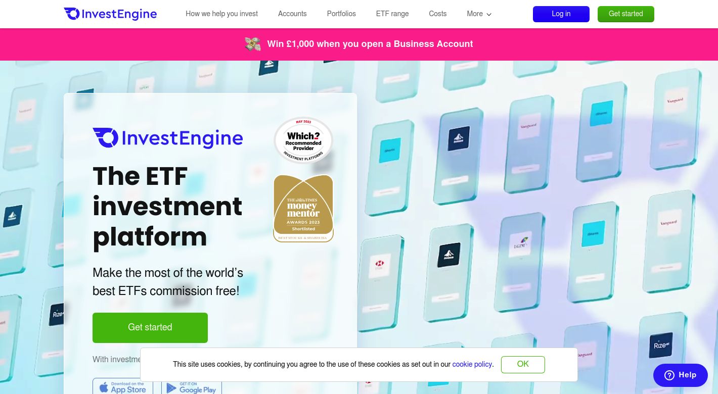 InvestEngine Website