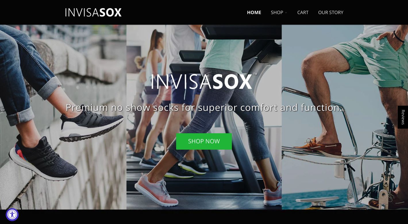 INVISASOX Website