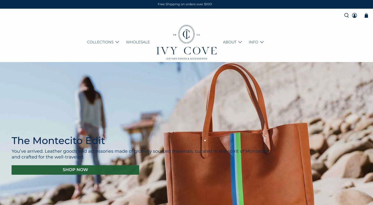 Ivy Cove Website