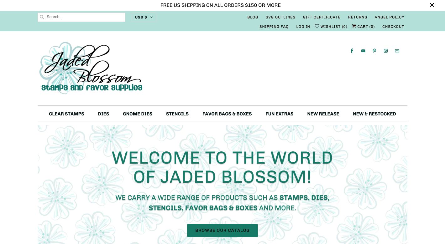 Jaded Blossom Website