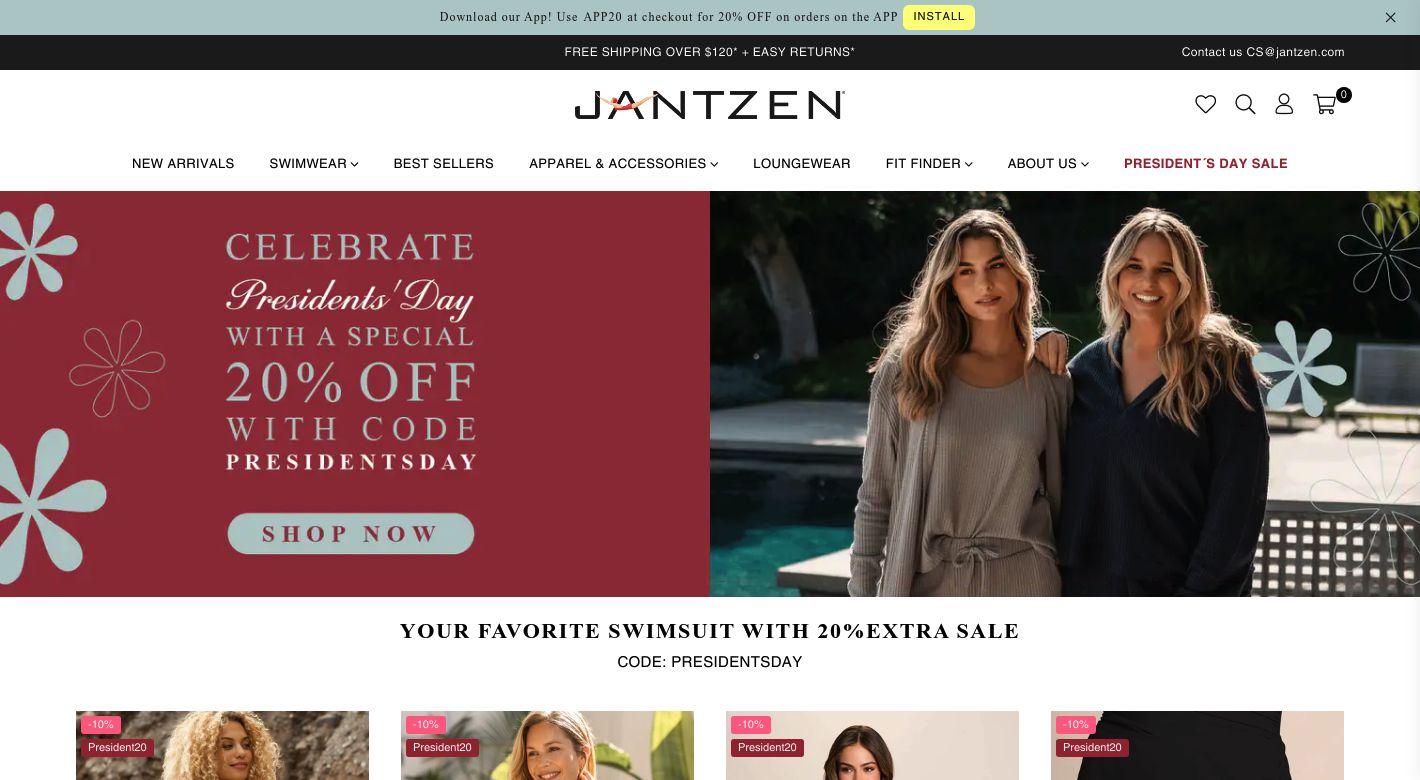 Jantzen Website