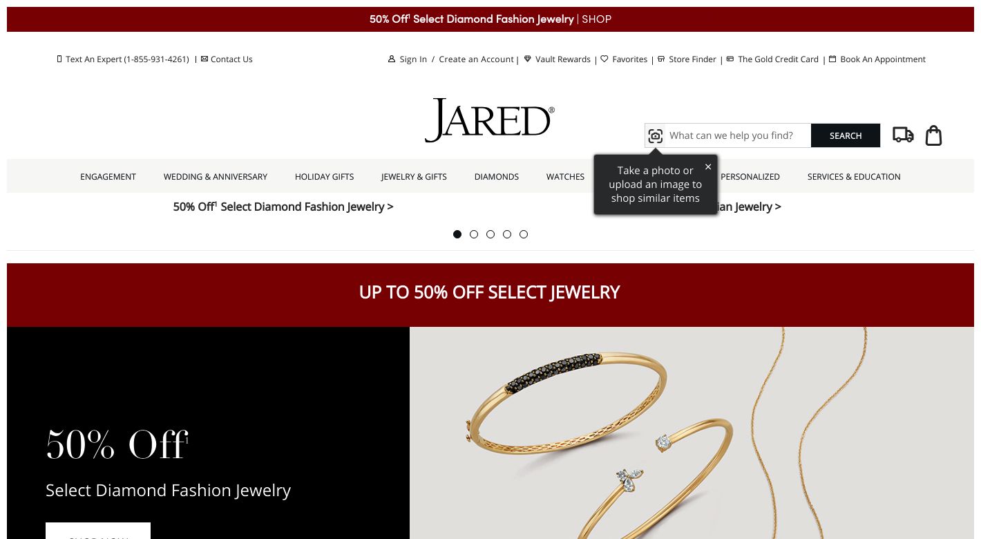 Jared Website