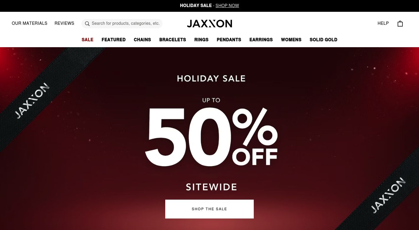 JAXXON Website