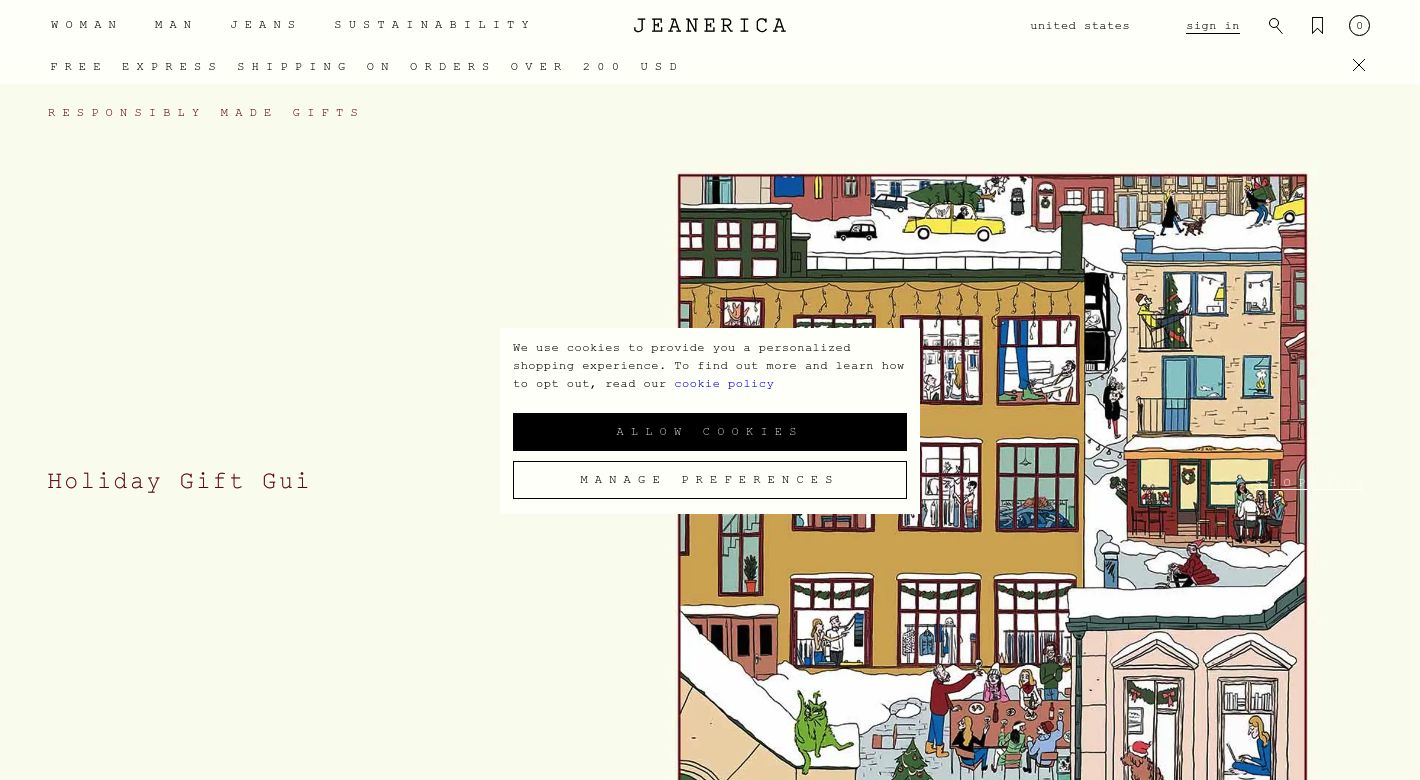 Jeanerica Website