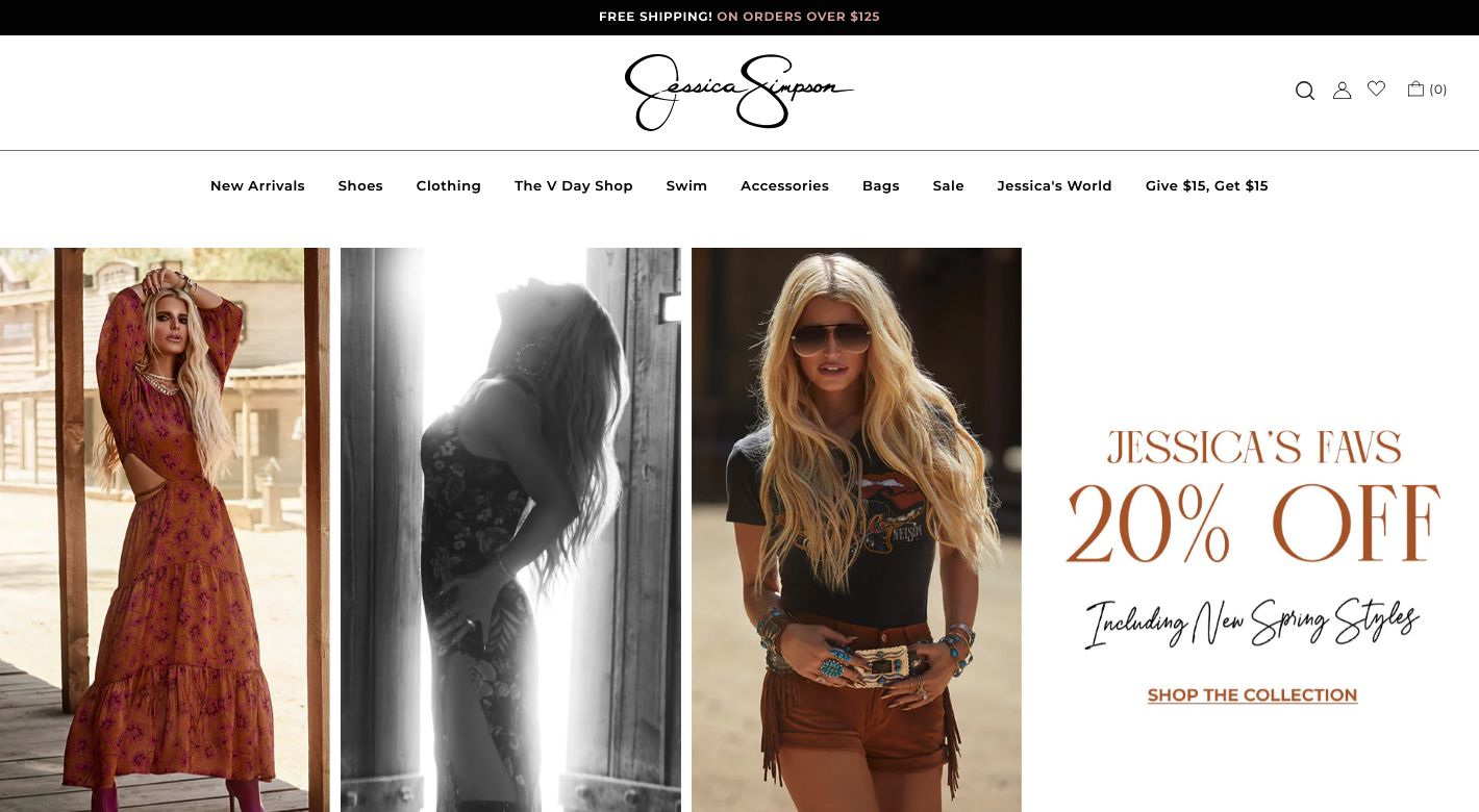 Jessica Simpson Website