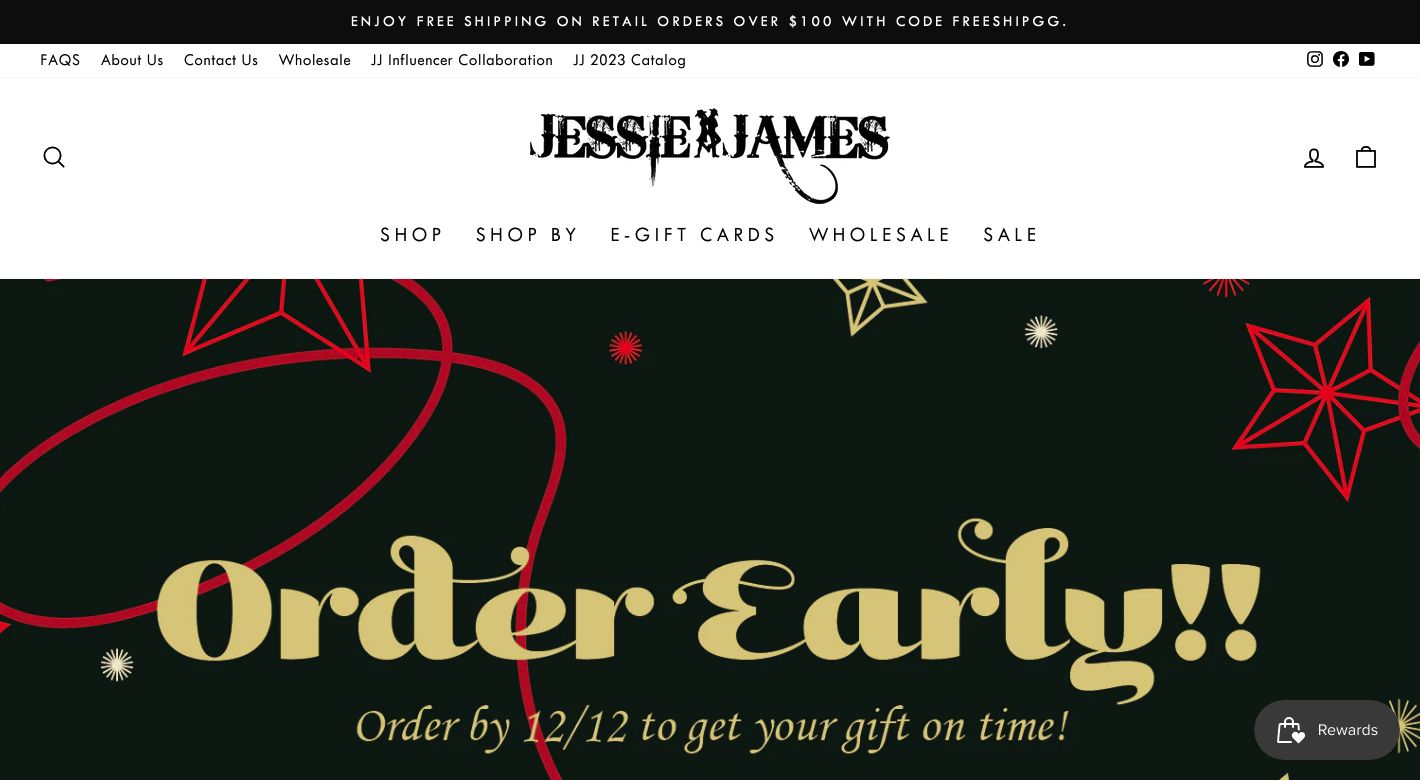 Jessie James Handbags Website