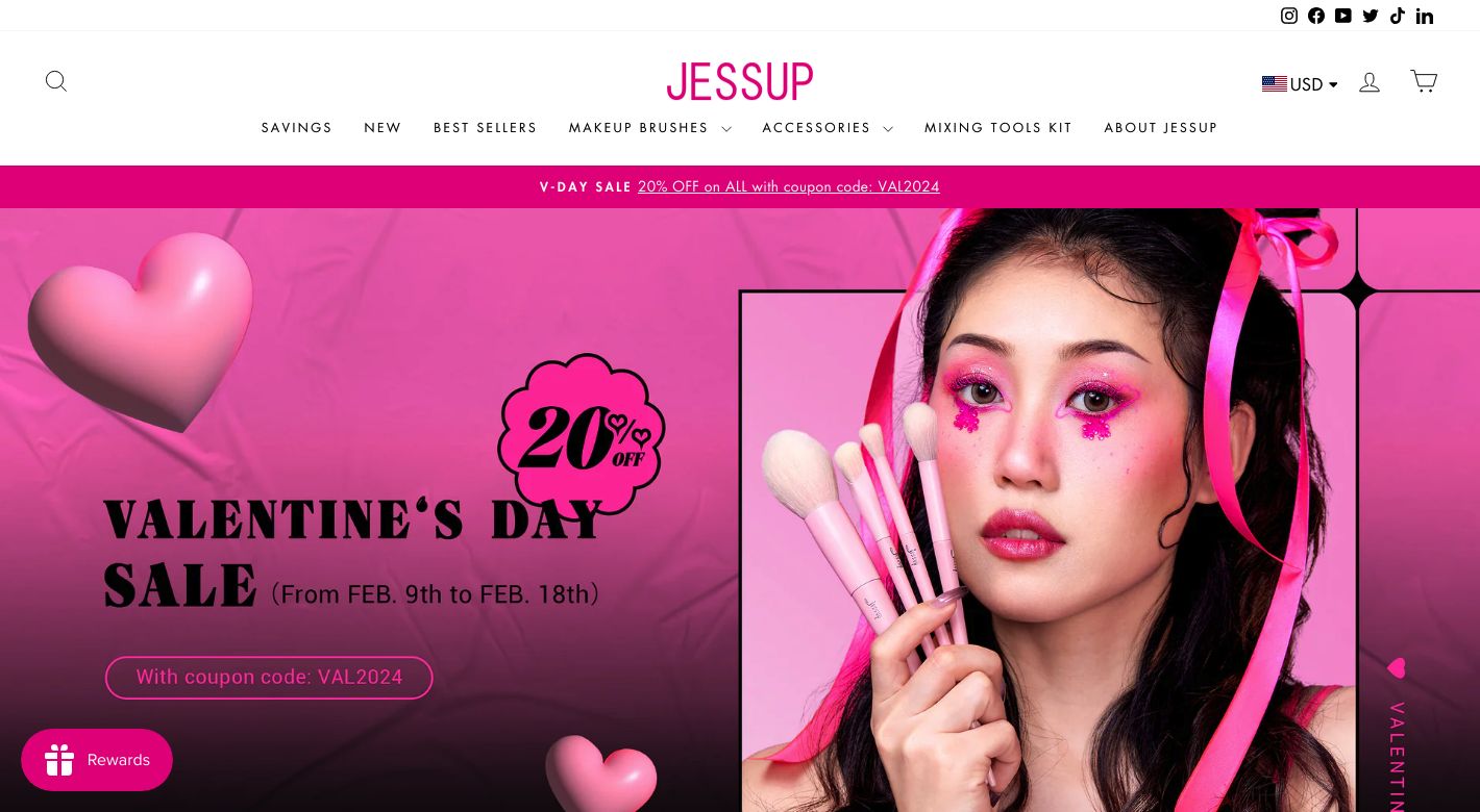 Jessup Beauty Website