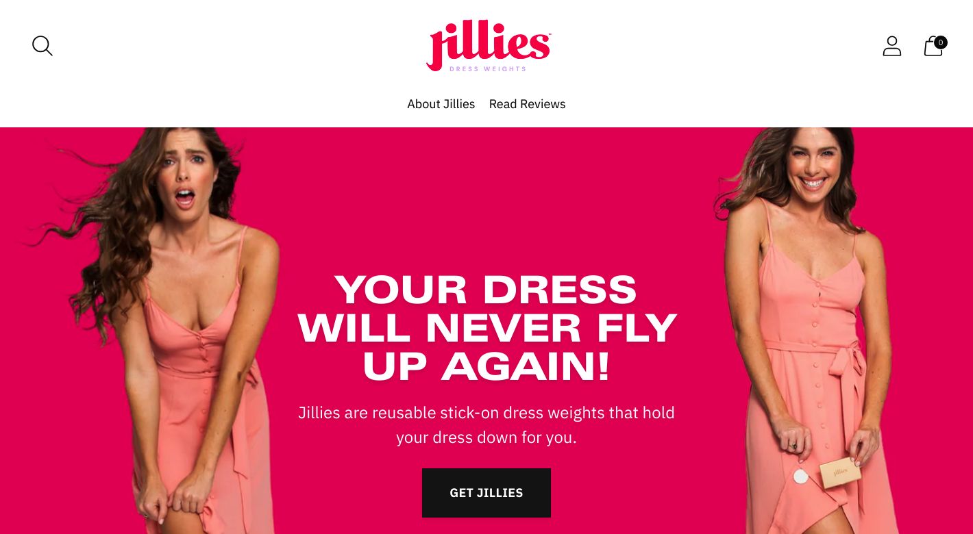 Jillies Dress Weights Website