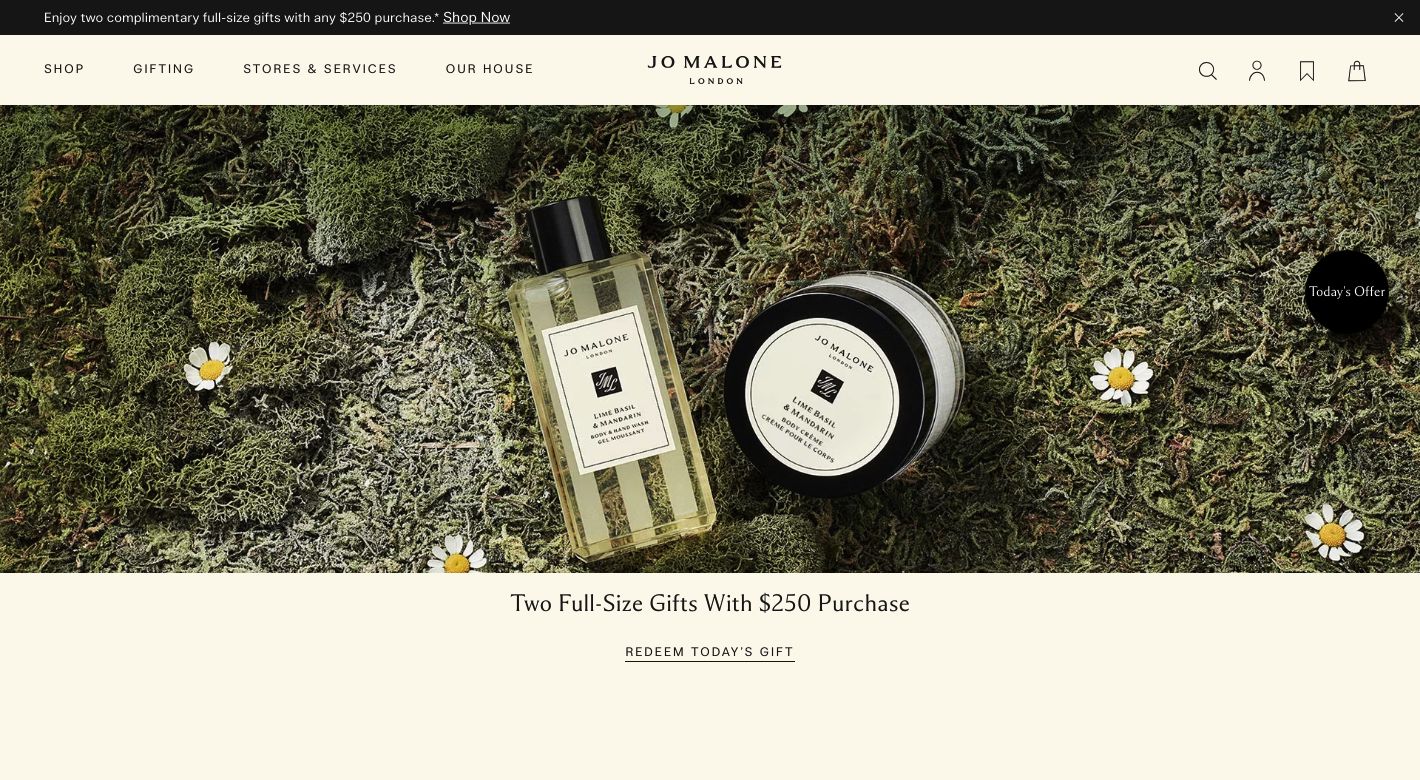 Jo Malone Website