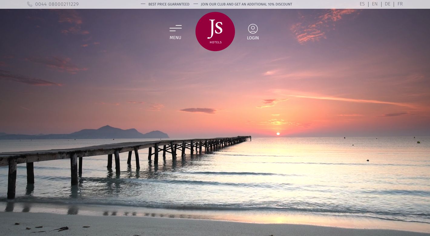 JS Hotels Website