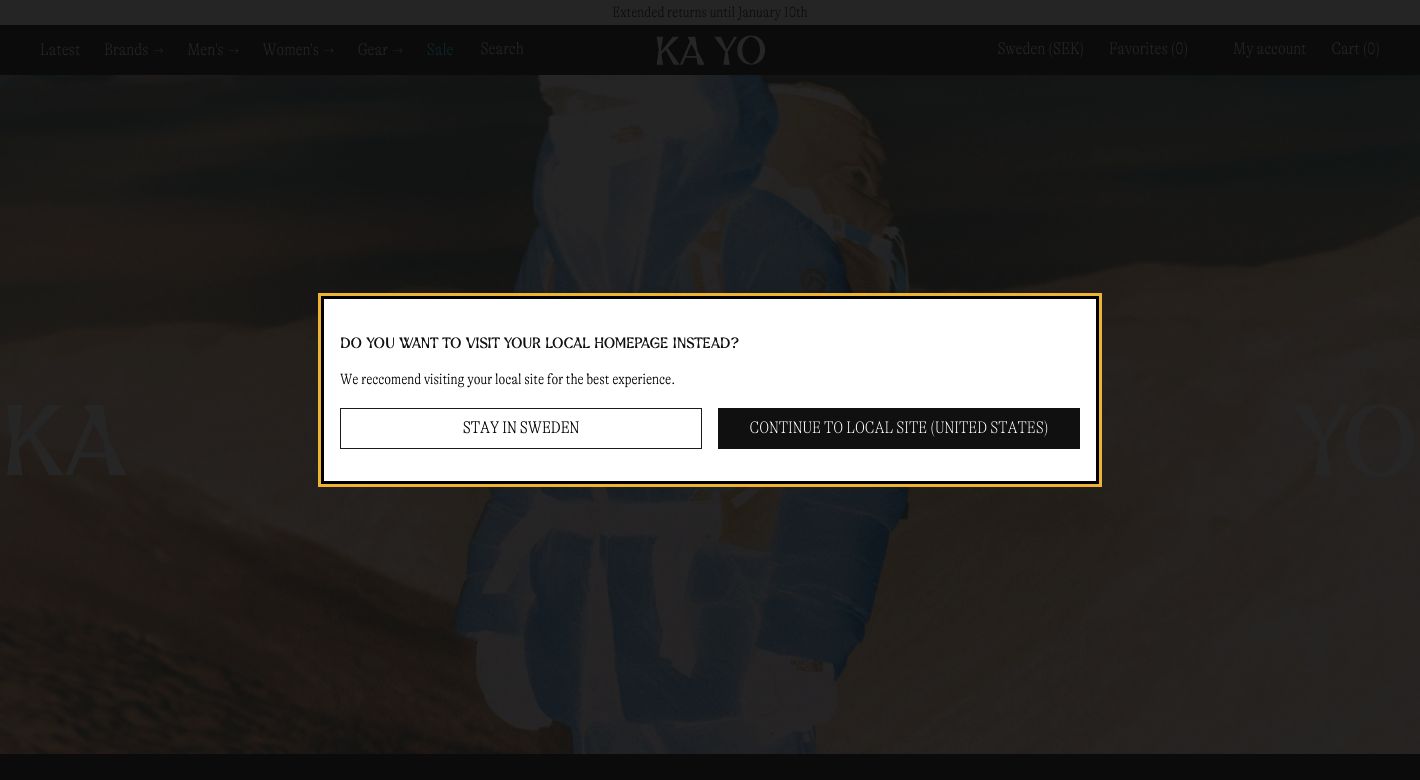 KA YO Website