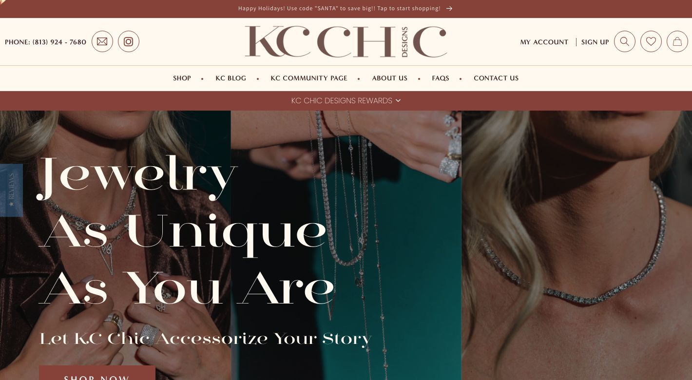 KC Chic Designs Website